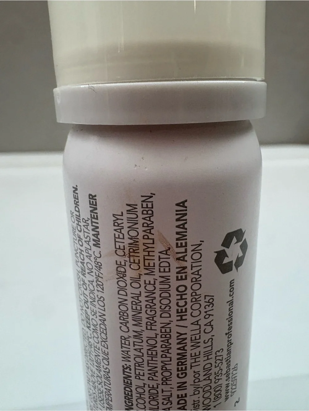 Sebastian professional whipped creme 0.9 oz
